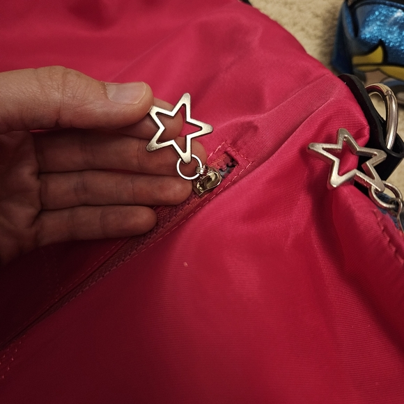 EAST BOY Hot pink crossbody bag - popular Japanese brand - Picture 6 of 9